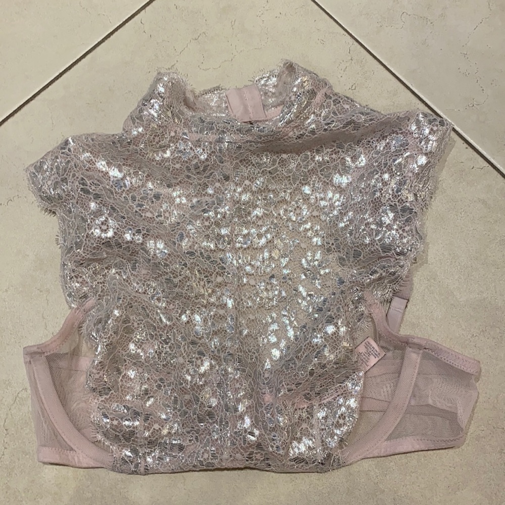 Victoria’s Secret Pink Silver Bralette